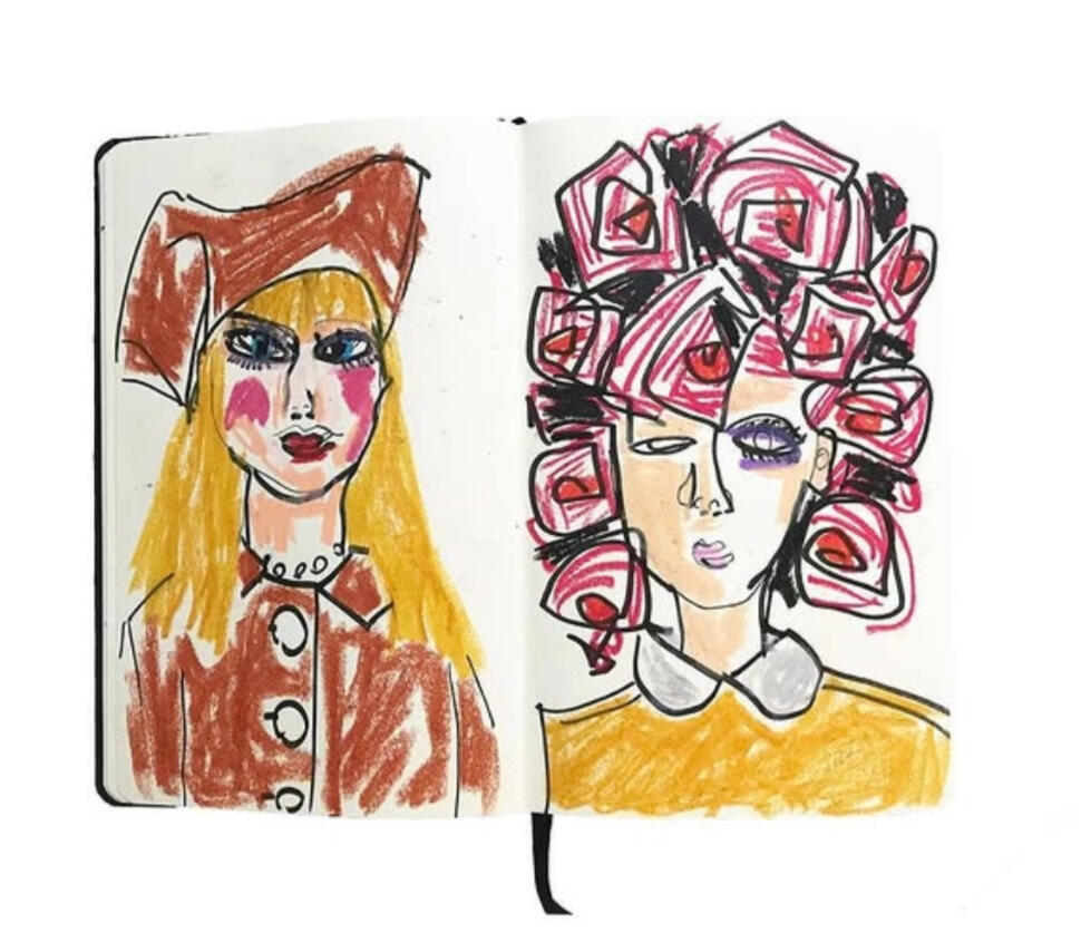 時裝周模特 Fashion week models